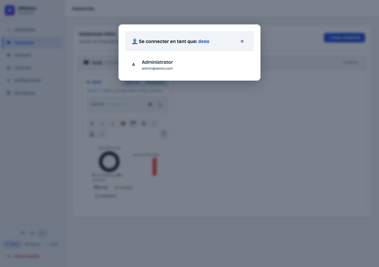 Conectar como usuario de Odoo